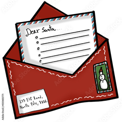 Dear santa Letter  photo