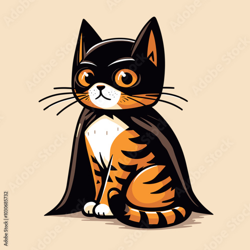 Batman -Cat ilustration