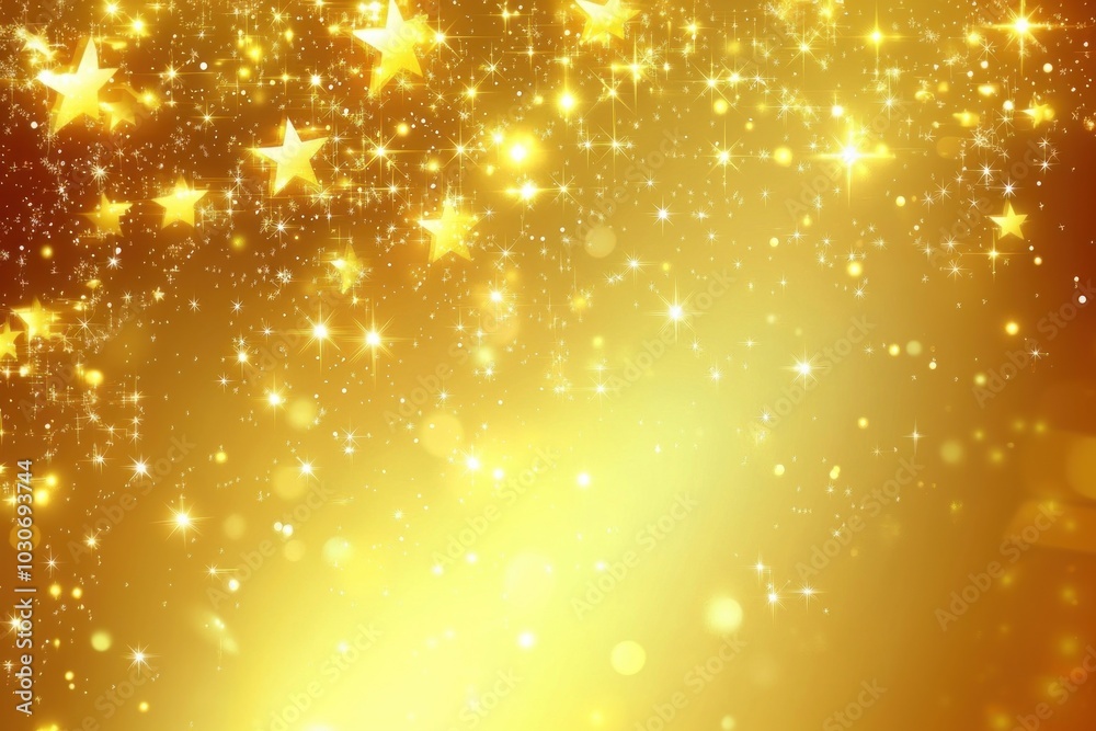 Vector golden background glitter lights design. Vector golden background glitter lights design.