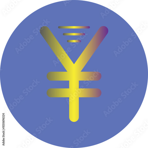 Yen Sign icon Design