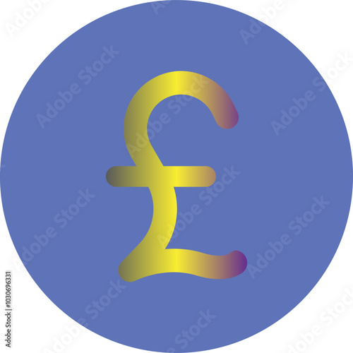 Pound Sterling icon Design