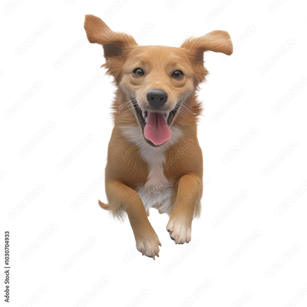 chihuahua puppy isolated on white background