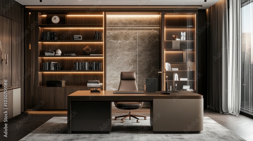 Modern, chic workstations that put an emphasis on aesthetics and use Modern, chic workstations that put an emphasis on aesthetics and use
