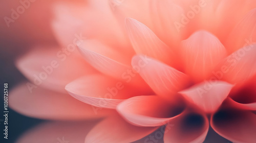 Close-up of delicate pink flower petals.