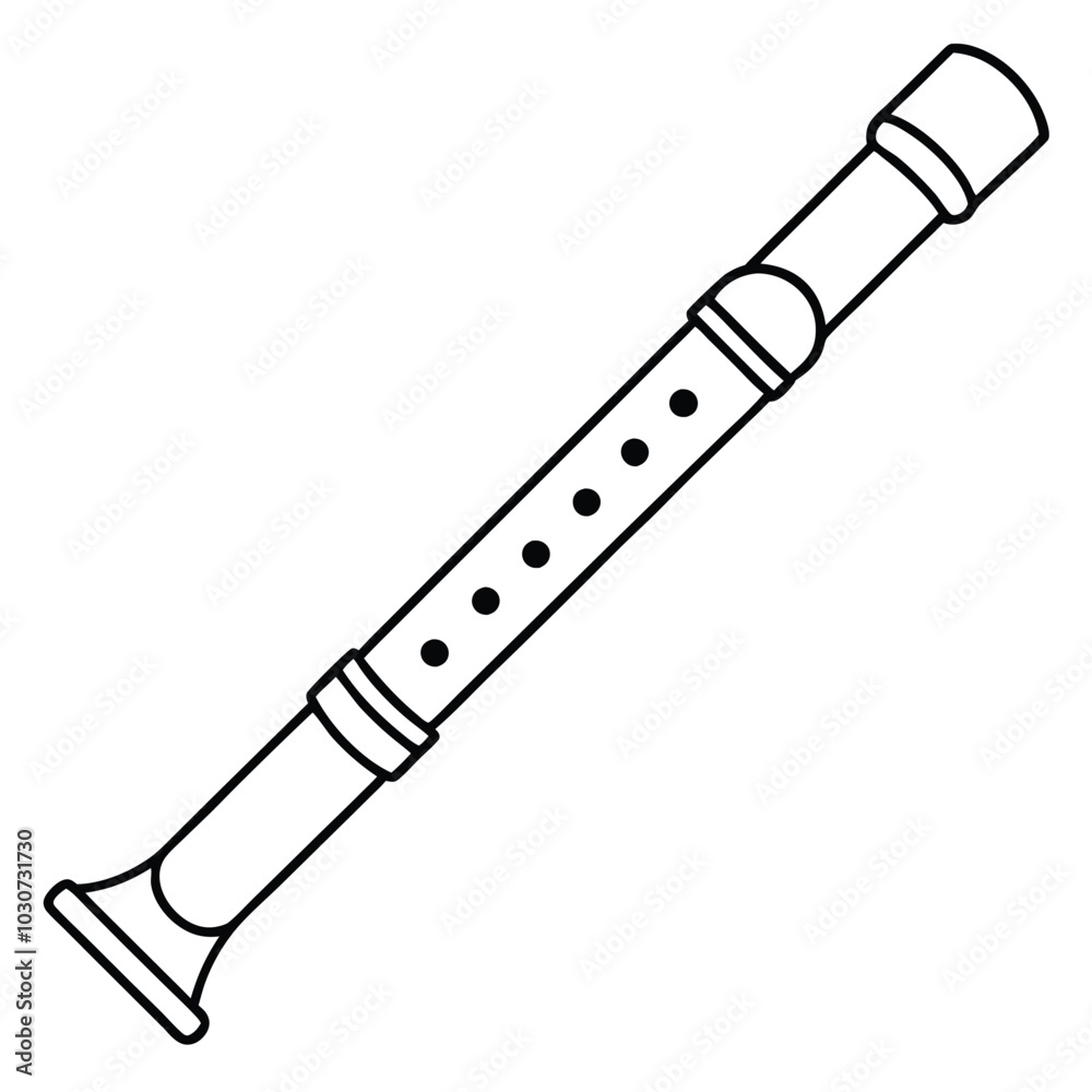 Recorder Classic Woodwind Instrument Recorder Classic Woodwind Instrument