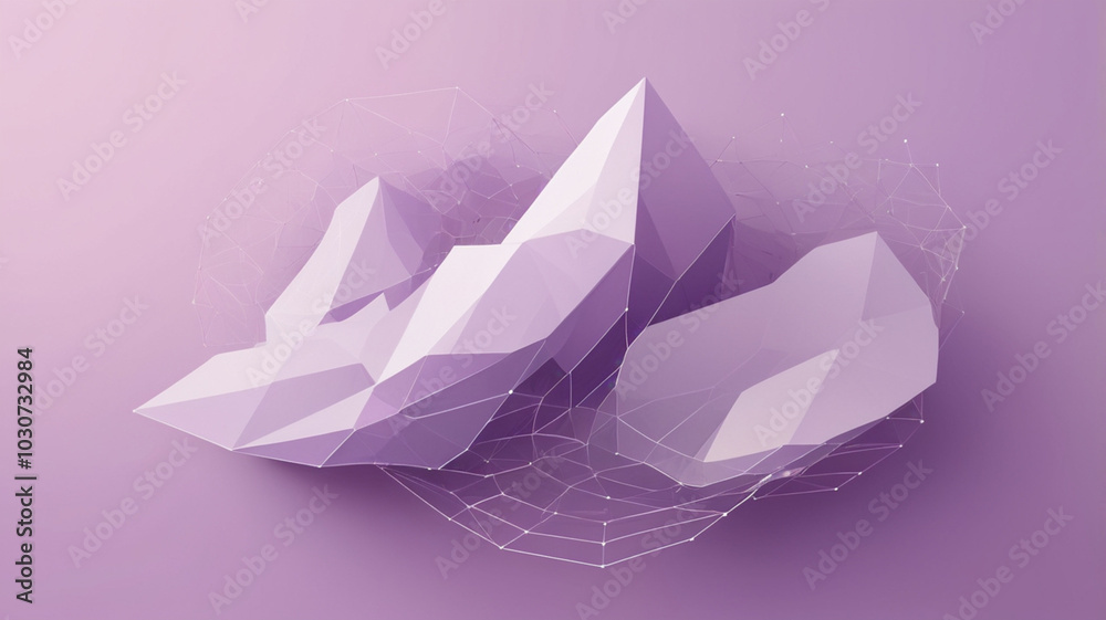 A cascading arrangement of pastel purple gemstones, layered in various shapes and sizes, creating a vibrant and luxurious effect. A cascading arrangement of pastel purple gemstones, layered in various shapes and sizes, creating a vibrant and luxurious effect.
