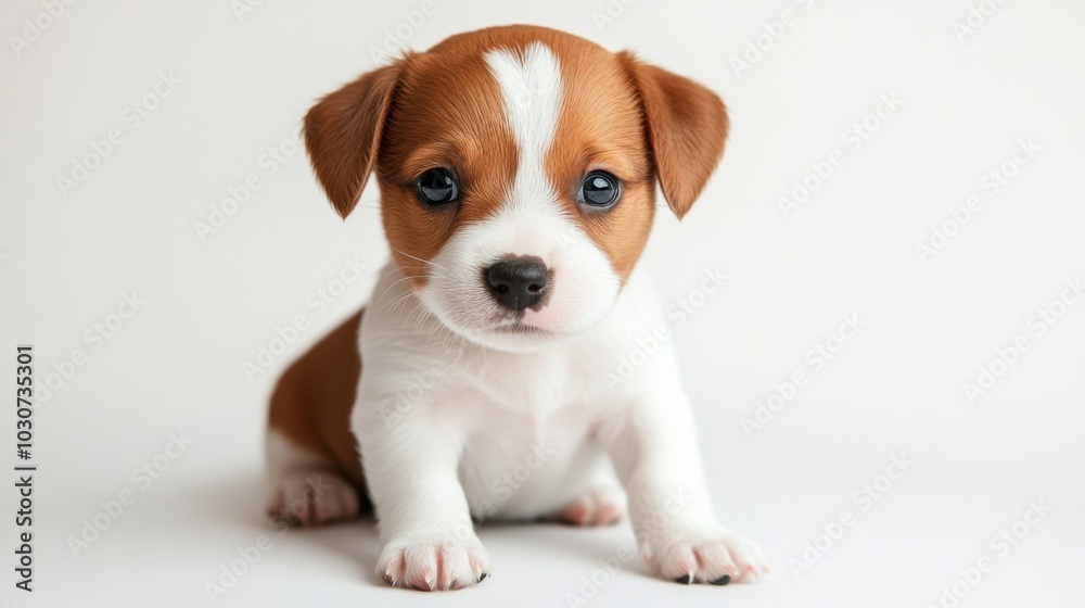Adorable Puppy Portrait Adorable Puppy Portrait