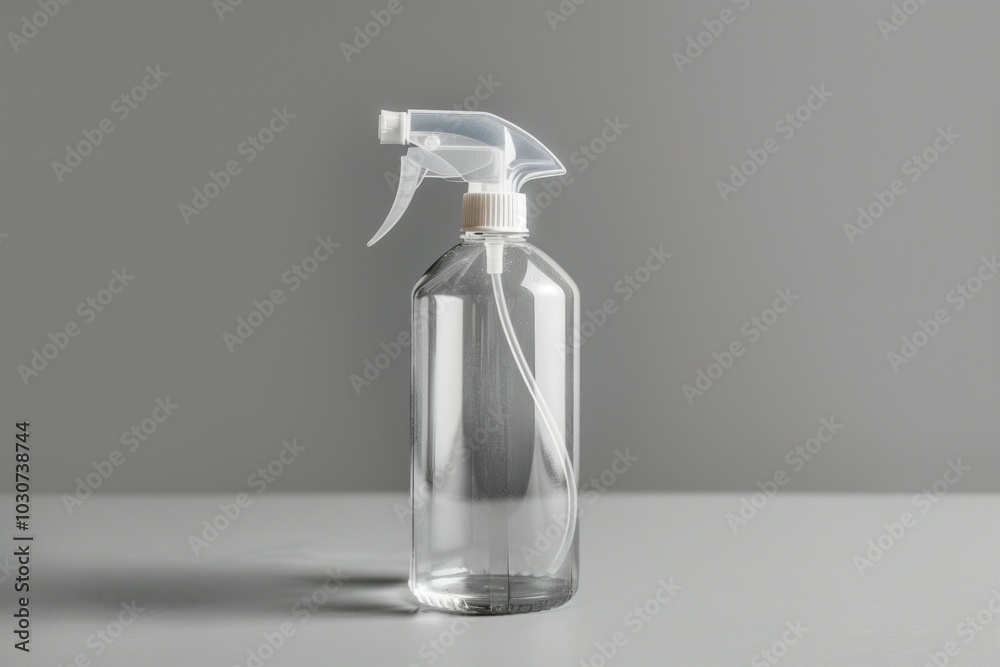 Clear plastic spray mockup cosmetics perfume bottle. Clear plastic spray mockup cosmetics perfume bottle.