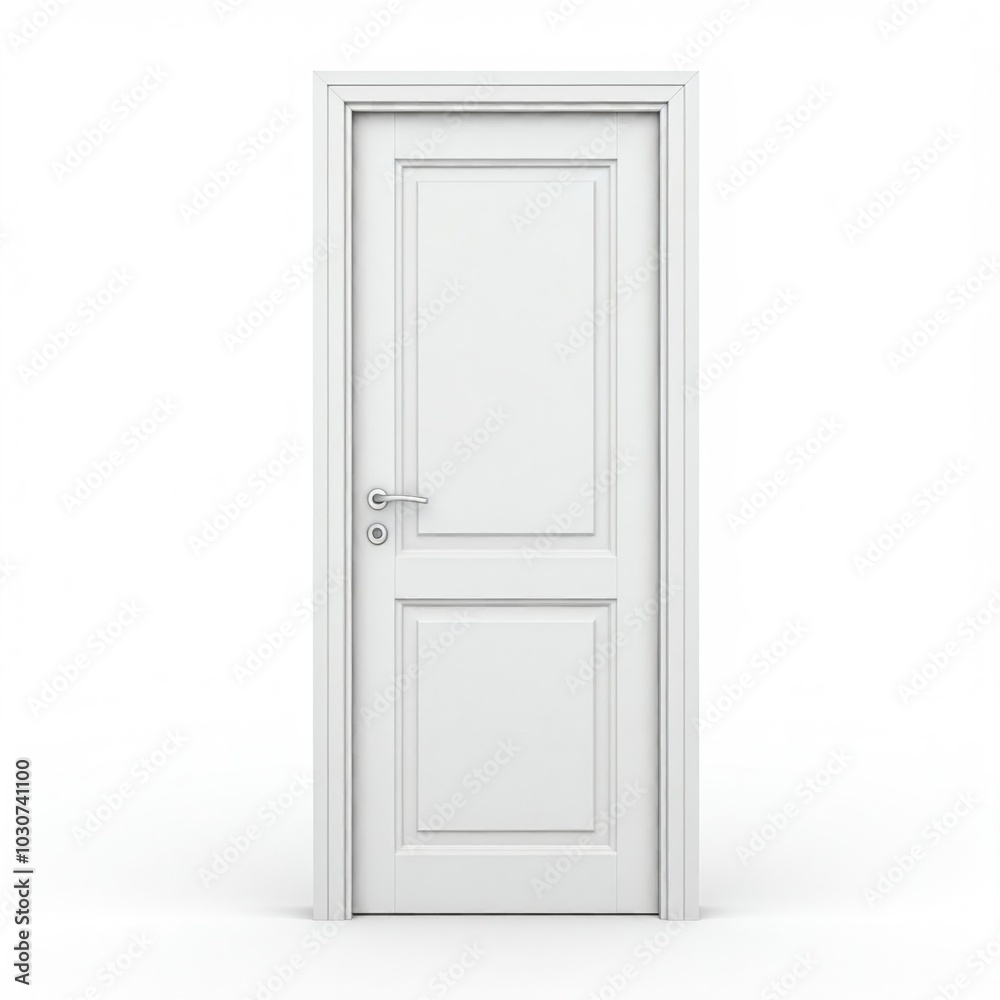 open door isolated on white open door isolated on white