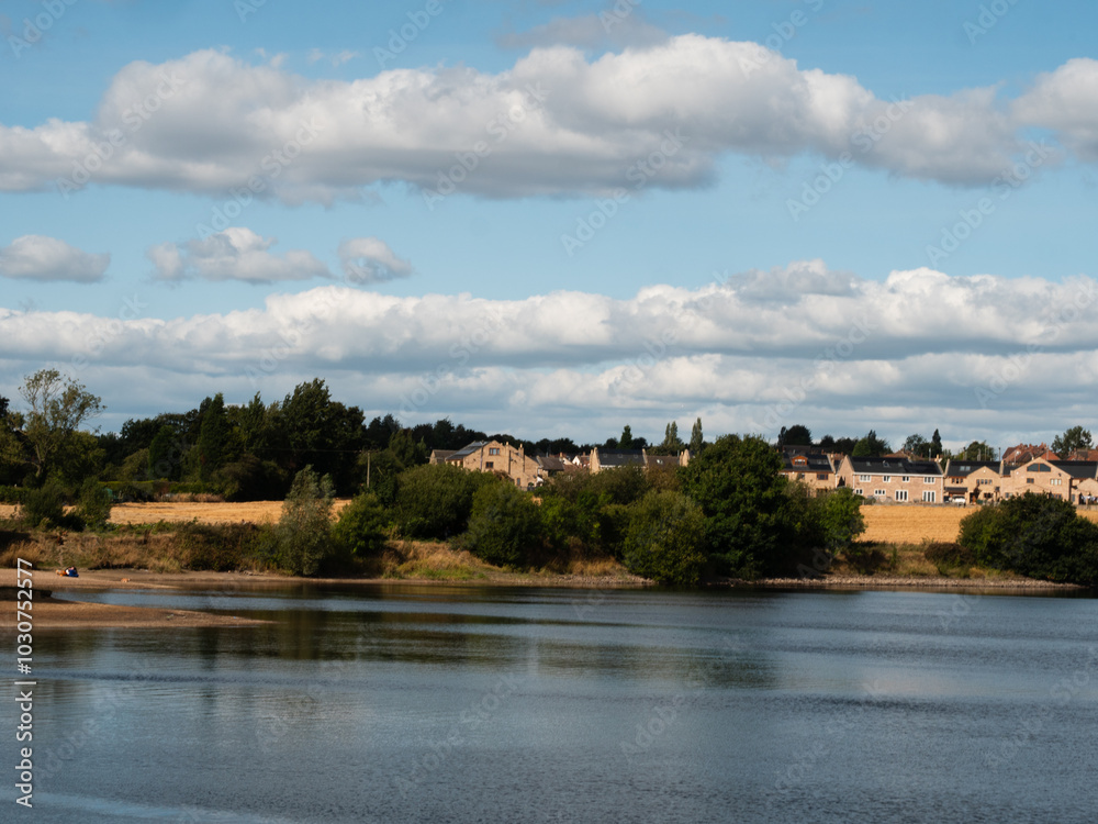 Fototapeta premium Ardsley reservoir in England 