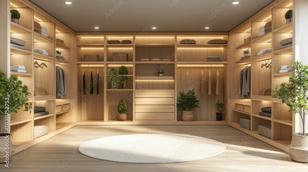 Modern Walk-In Closet Design Modern Walk-In Closet Design