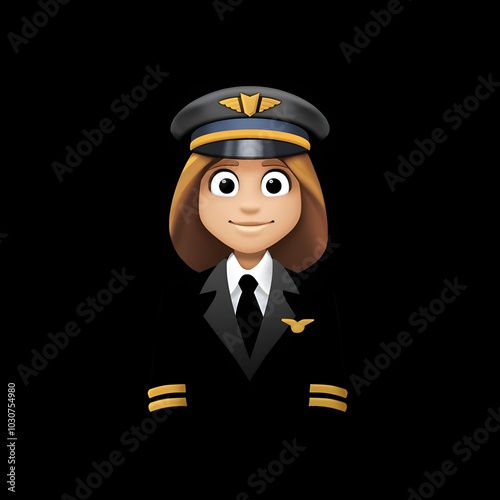 Woman Pilot Emoji 