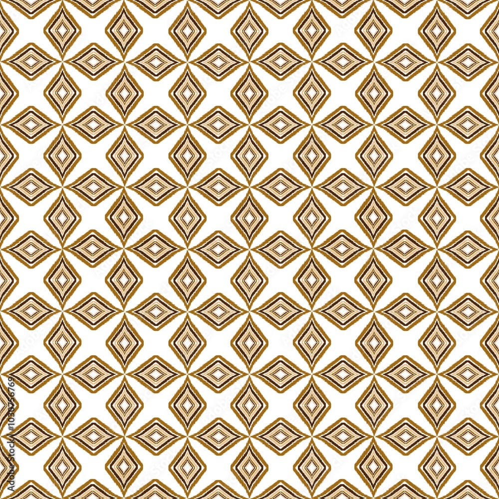 Thai ethnic traditional seamless pattern on background.