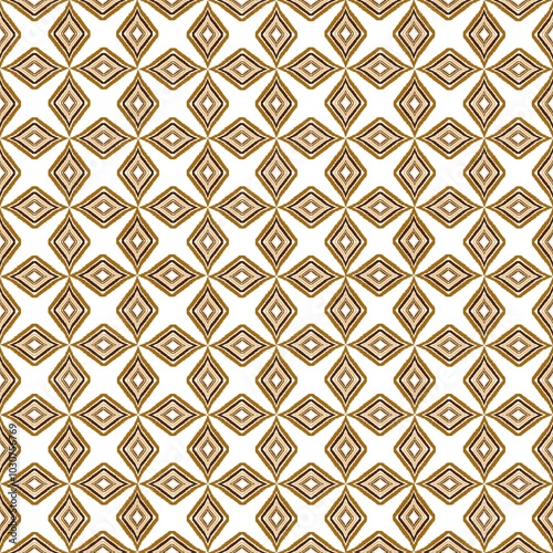 Thai ethnic traditional seamless pattern on background.