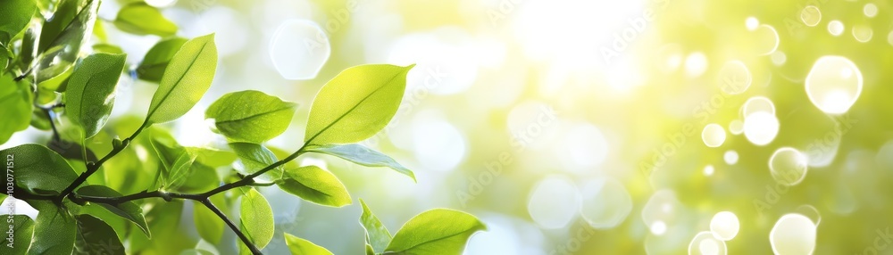 Sunkissed symphony, vibrant green leaves unfold in the splendor of a sunny day sundrenched Sunkissed symphony, vibrant green leaves unfold in the splendor of a sunny day sundrenched