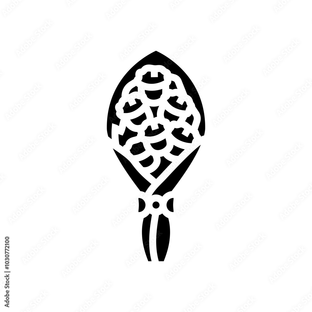 presentation bouquet flower glyph icon vector. presentation bouquet flower sign. isolated symbol illustration presentation bouquet flower glyph icon vector. presentation bouquet flower sign. isolated symbol illustration