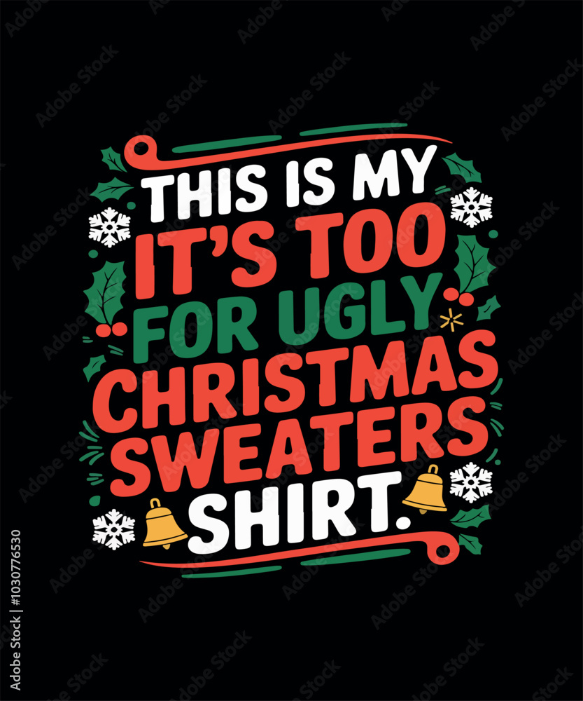 Merry Christmas T-shirt Design