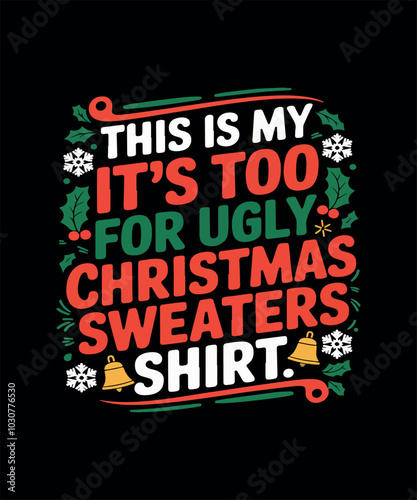 Merry Christmas T-shirt Design
