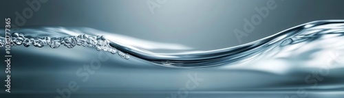 Mesmerizing blue water wave wallpaper, serene and tranquil hd background for desktop mobile