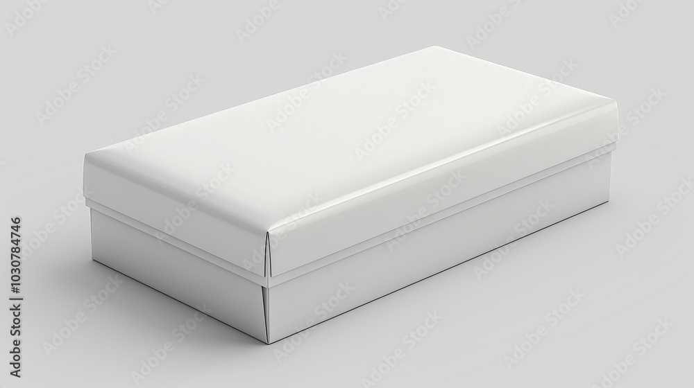 Professional white box 3D mockup for product packaging. Isolated on a white background for easy customization. Ideal for branding and marketing. cardboard, package, product. High resolution Professional white box 3D mockup for product packaging. Isolated on a white background for easy customization. Ideal for branding and marketing. cardboard, package, product. High resolution