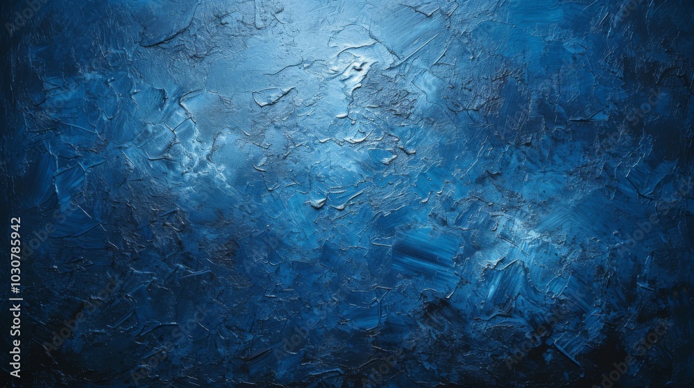 Blue Textured Wall: Abstract Background for Design Blue Textured Wall: Abstract Background for Design