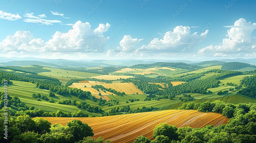 Agricultural areas once lush now barren due to climate change. Aerial view illustrating global warming's severe impact. Environmental crisis, pollution, and risk with no people present. High Agricultural areas once lush now barren due to climate change. Aerial view illustrating global warming's severe impact. Environmental crisis, pollution, and risk with no people present. High