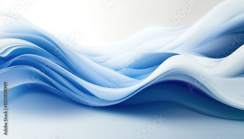 White and Blue Colors Background