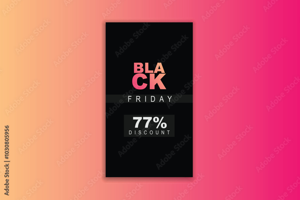 New Black Friday sale social media post banner design template New Black Friday sale social media post banner design template