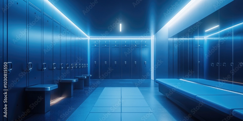 Public restroom lockers Public restroom lockers