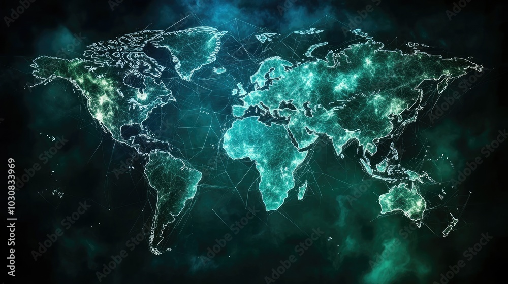 world map abstract background world map abstract background