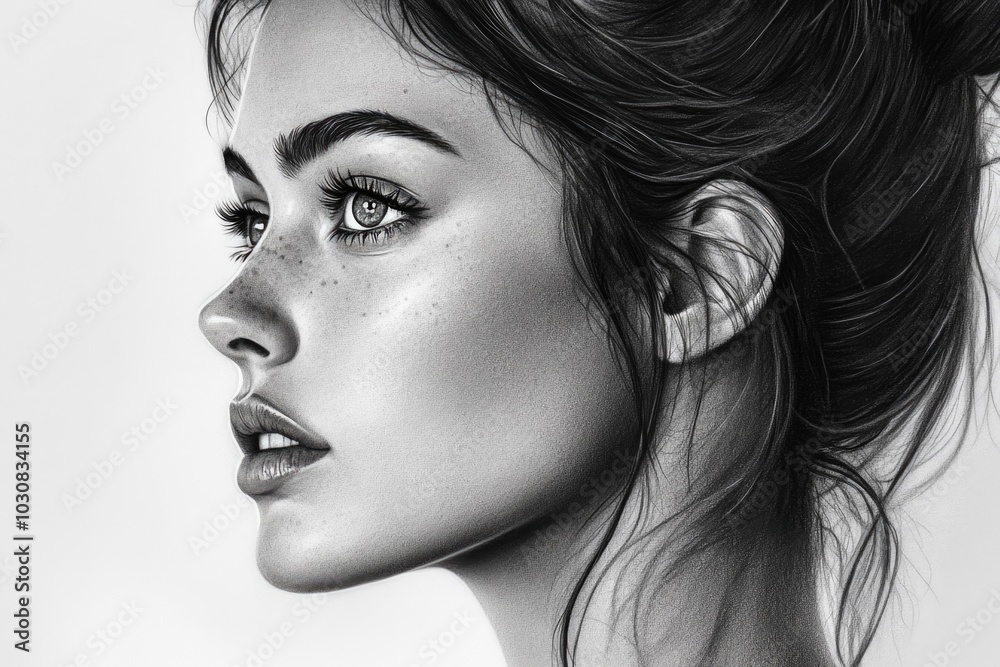 Fototapeta premium Woman's Face