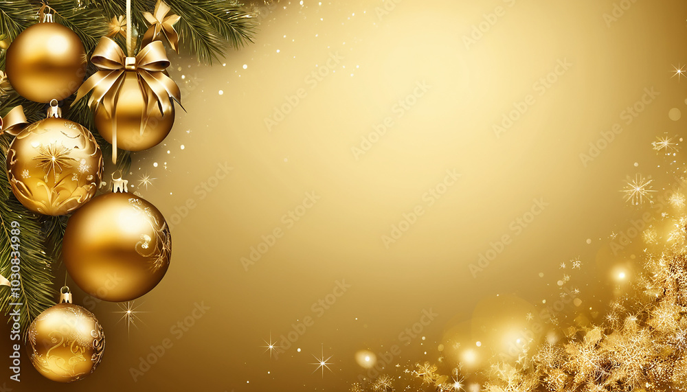 Gold Christmas Background – Luxurious and Festive Holiday Design Gold Christmas Background – Luxurious and Festive Holiday Design