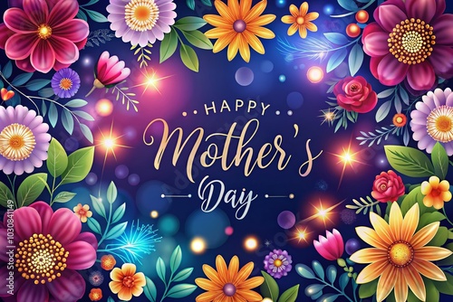 Celebrate Happy Mother's Day with Modern Designs, Floral Patterns, and Heartfelt Messages for Unique Gift Ideas and