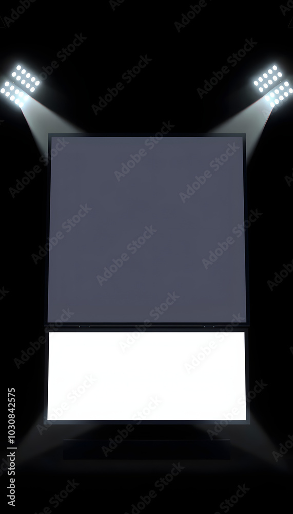 blank billboard isolated with white highlights, png blank billboard isolated with white highlights, png