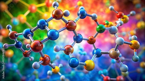 Chemical Structure of Dextromethorphan - Molecular Formula and Visualization for Research and Educational Purposes photo