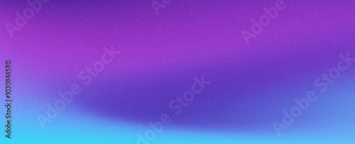 Grainy noisy poster background, cyan and navy blue purple color grainy gradient wave noisy backdrop abstract header banner design, grainy noise grungy texture empty space