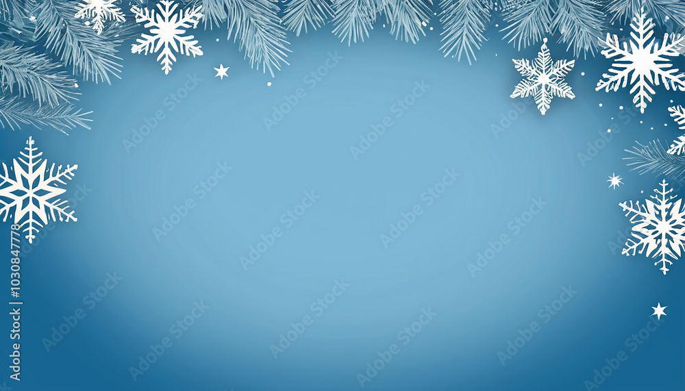 Light Blue Christmas Background – Fresh and Serene Holiday Design Light Blue Christmas Background – Fresh and Serene Holiday Design