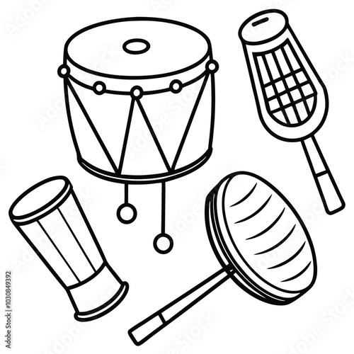 Drums Classic Percussion Instrument