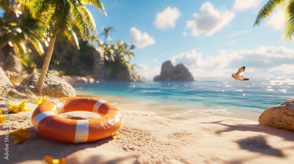 Obraz premium Summer Vacation Beach