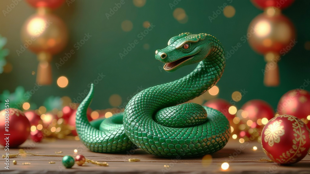 2025 is the symbol of the Chinese New Year green snake. Lunar New Year Celebrations 2025 is the symbol of the Chinese New Year green snake. Lunar New Year Celebrations