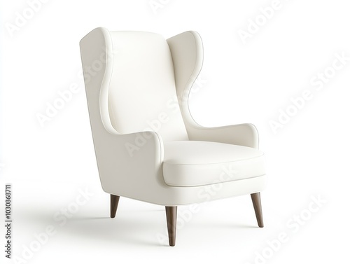 leather armchair