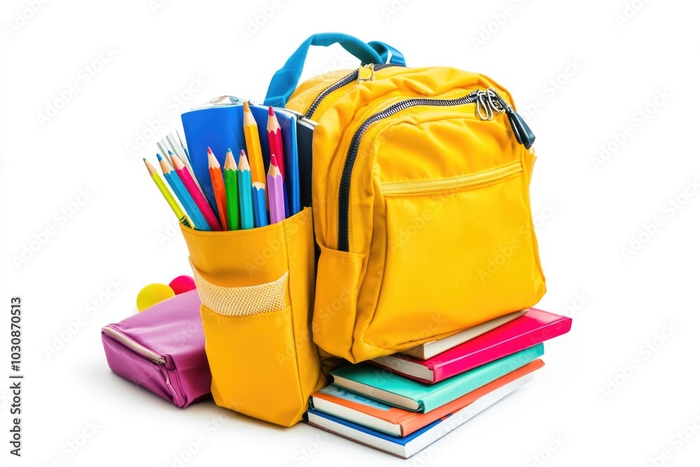 School Supplies Backpack School Supplies Backpack
