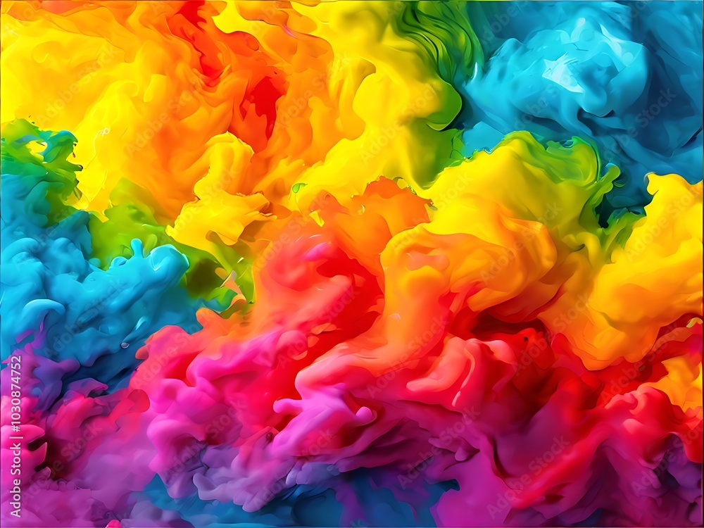 Fototapeta premium rainbow color background