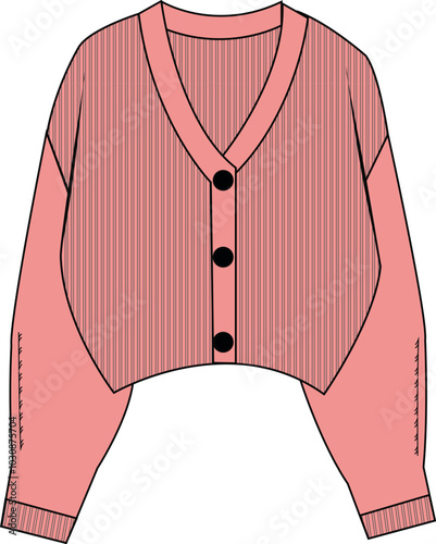 Oversized cardigan jumper design