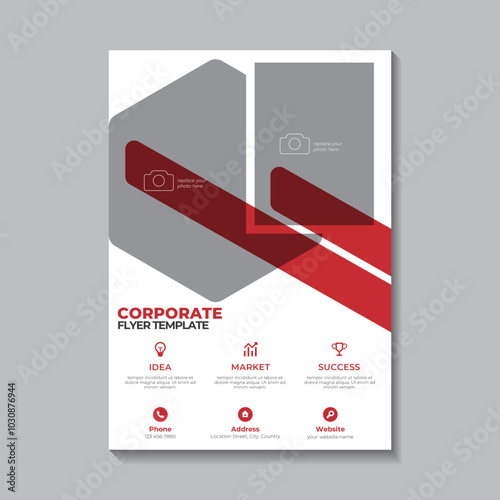 customizable flyer templates for contemporary businesses. They are ready to use and simple to edit.