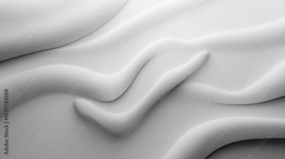 Obraz premium white silk background