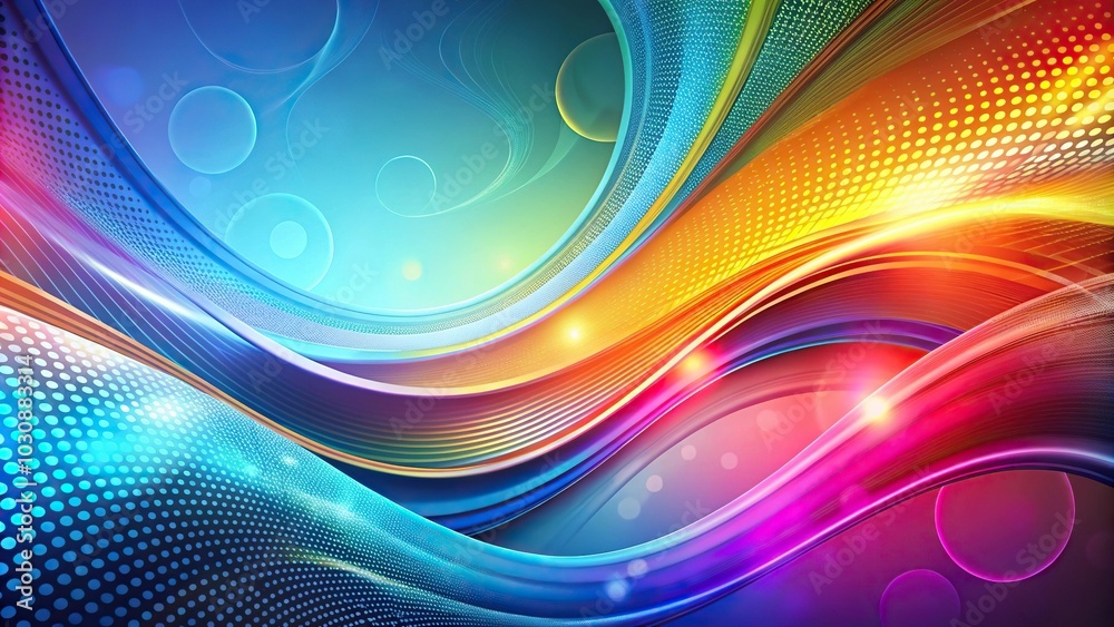 Abstract background with dynamic shape composition Abstract background with dynamic shape composition