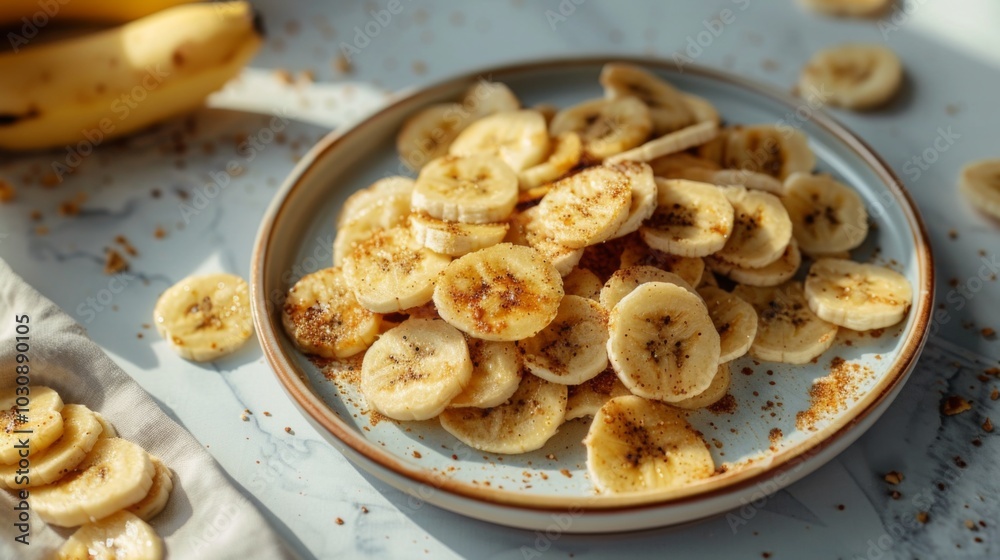 Crispy Cinnamon Banana Chips: A Sweet and Healthy Snack Crispy Cinnamon Banana Chips: A Sweet and Healthy Snack