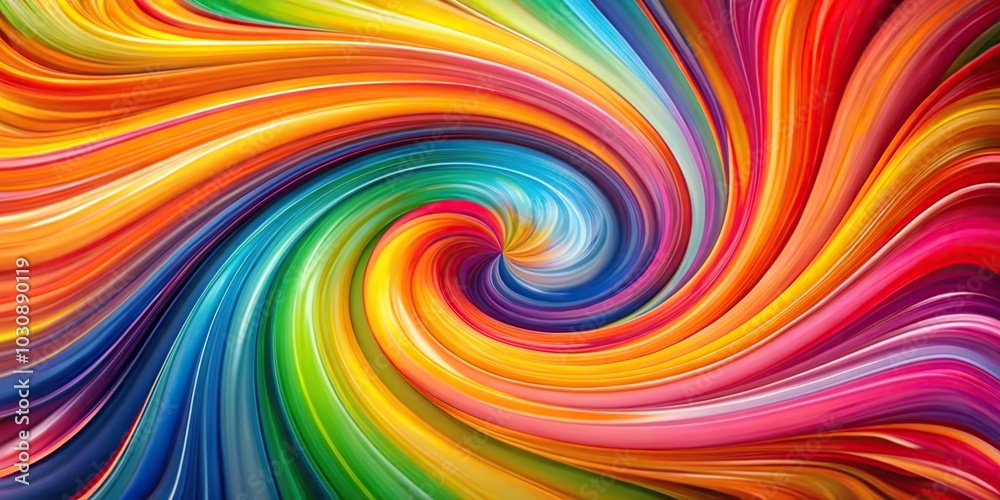 Abstract swirling pattern with bright colors Abstract swirling pattern with bright colors