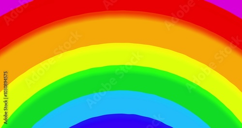 Flag LGBT pride community, Rainbow flag sexual identity	 photo